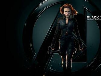 Wallpaper Scarlett Johansson Black Widow