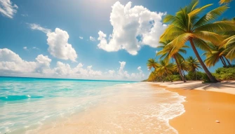 High Resolution Beach Wallpaper