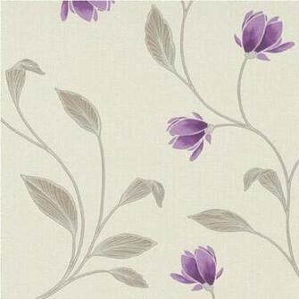 Wallpaper Erismann Magnolia Floral