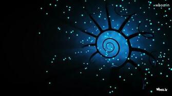 Illustration With Blue Background HD Wallpaper