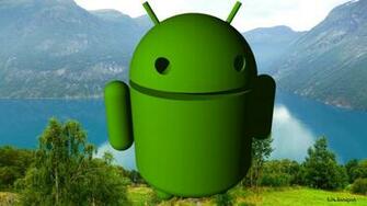 Green Android Robot Barbaras HD Wallpaper