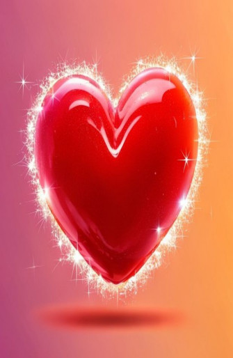 Heart HD Wallpaper In Full Screen