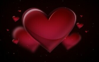 3d Red Love Heart Wallpaper HD High Resolution