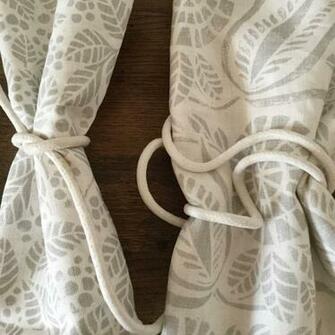 Pale Grey Bloomsbury Tibbs On White Linen Hand Silkscreened