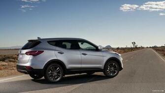 Hyundai Santa Fe Sport Rear HD Wallpaper