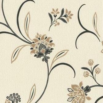 Beige And Black Wallpaper Negro