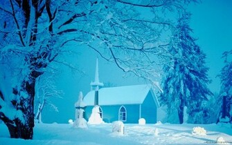 Snow Scenes Wallpaper
