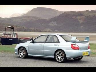 Subaru Impreza Wrx Sti Wr1 Rear Angle Boat