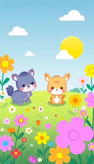 Cute Drawings Wallpaper