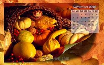 Thanksgiving November Kidsgen Wallpaper