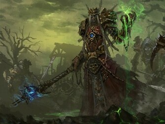 Necromancer Staff Wallpaper
