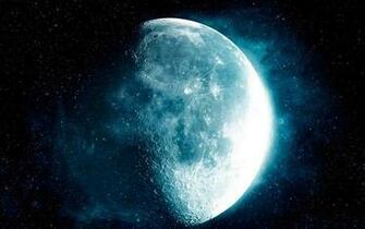 Blue Moon HD Wallpaper