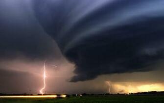 Tornado Rain Cyclone Flashlights Type Wallpaper For N