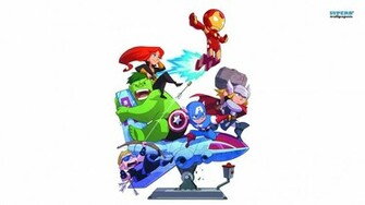 Cartoon Avengers Wallpaper Comic Clipart Best