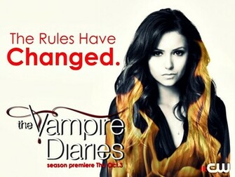 The Vampire Diaries Season Promotional Wallpaper