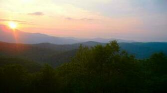 Blue Ridge Summer Evening Desktop And Mobile Wallpaper Wallippo