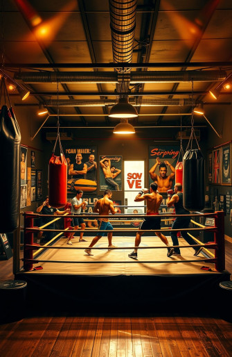Boxing Gym Wallpaper
