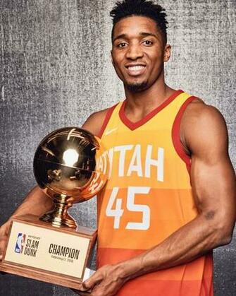 Donovan Mitchell Interests Jazz Basketball Nba