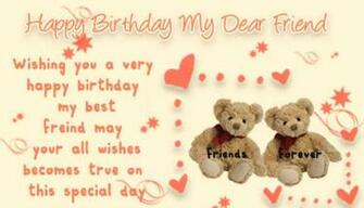 Happy BirtHDay Friend Wallpaper