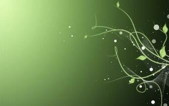 Green Abstract Wallpaper Nature Revives