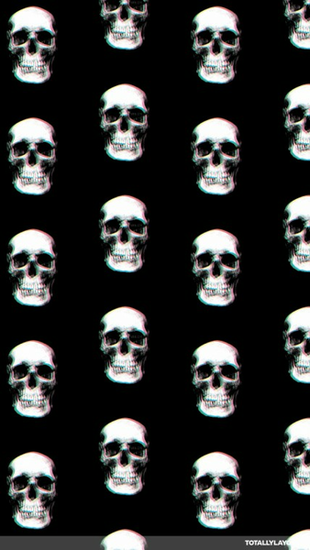 Install This Skulls 3d Android Wallpaper