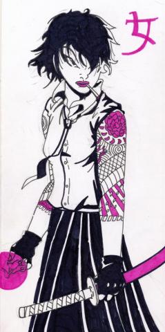 Deadly Class Saya By Imbillpardy