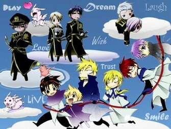 Chibi Ghost Characters O V Wallpaper