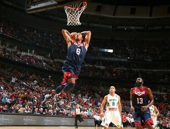 Derrick Rose S Sick Left Handed Crossover Missed Dunks In Usa Vs