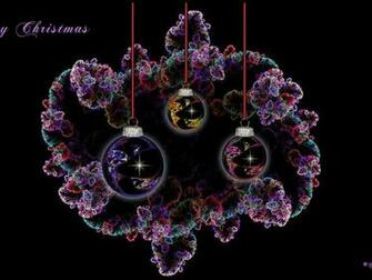 Merry Fractal Christmas Wallpaper Hq Desktop