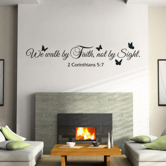 Amazon We Walk By Faith Not Sight Corinthians Bible