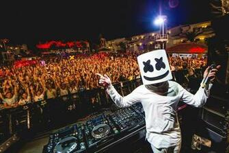 Marshmello Performance Wallpaper