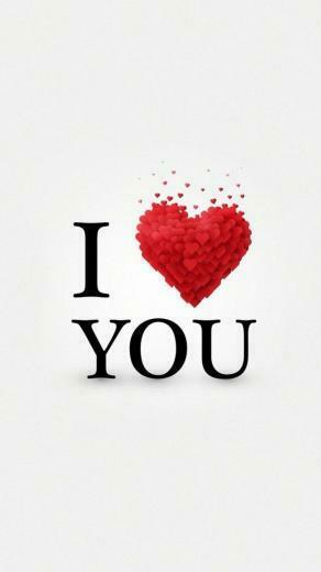 Cute Valentine iPhone Wallpaper Wp I Love You Song