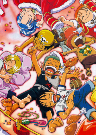 One Piece Christmas Wallpaper