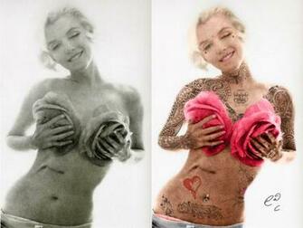 Marilyn Monroe Gangster By 4and4
