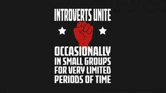 Poster Introvert Humor Typography Fists Minimalism