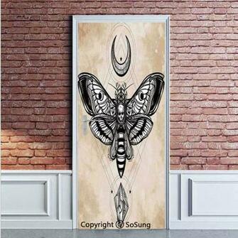 Amazon Fantasy House Decor Door Wall Mural Wallpaper Stickers