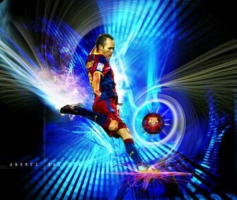 Andres Iniesta Fresh HD Wallpaper