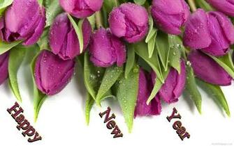 Happy New Year HD Wallpaper Of Flower Natural