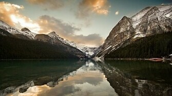 Lake Louise Canada Widescreen Wallpaper