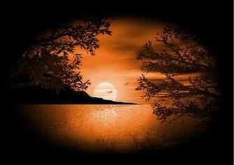 Shimmering Sunset Wallpaper HD