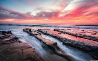 La Jolla Sunset Wallpaper At Wallpaperbro