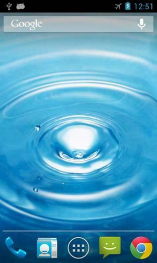 Samsung Galaxy Live Wallpaper Water