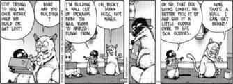 Get Fuzzy Cartoon Comicstrip Wallpaper Background