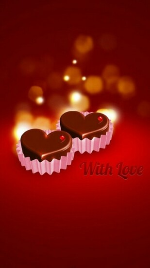 With Love Logo S5 Wallpaper