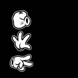 Mickey Mouse Hands Dope Wallpaper