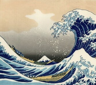 The Great Wave Off Kanagawa Thirtysix S Of Mount Fuji