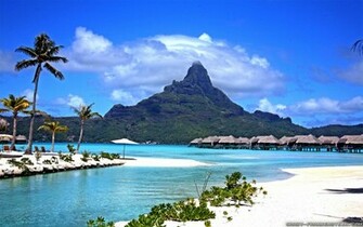 Widescreen Bora Wallpaper Landscape