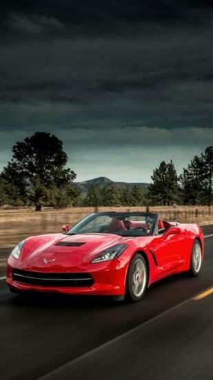 Chevrolet Corvette Stingray Convertible Wallpaper