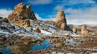 Nevada Desert Winter Beautiful Pictures Landscape Wallpaper