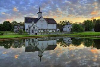 Dawn At The Star Barn Church Wallpaper Beautiful Barns Dan Myers